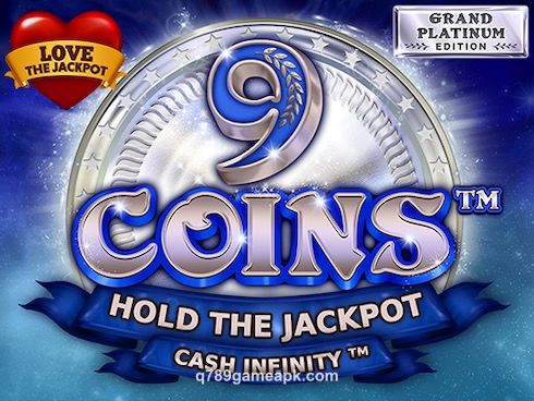 q789 9 Coins Platinum Love the Jackpot Slot Game